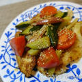 【レシピ】カンタン酢でつくる「鶏むね肉と夏野菜の酢炒め」