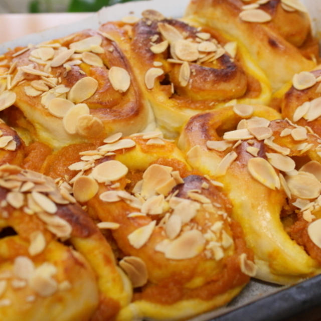 カボチャパン　Pumpkin bread