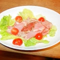 頂き物でサラダ
