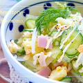 レシピの要らないポテトサラダ。＆カフェのようなGYOZA　OHSHOでランチ by 桃咲マルクさん