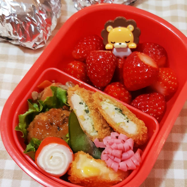 学童弁**おにぎり2コ