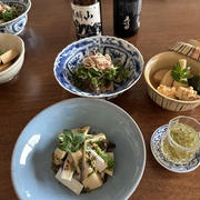 市場へ行った日の夕食