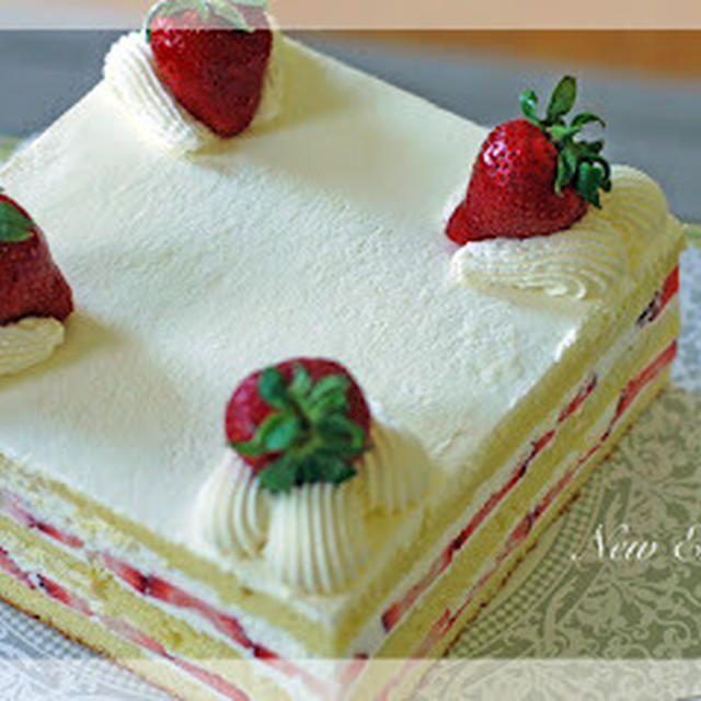 Japanese Strawberry Shortcake