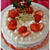 イチゴのクリスマスケーキ