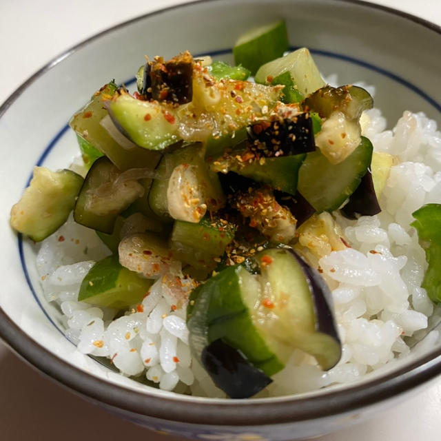 愛媛県産の夏野菜セット モニター❣️夏野菜の刻みダシです。