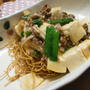 マーボー風皿うどん♪