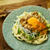 レンジで麺上手！スタミナ納豆うどん