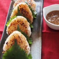 ☆フルーツブランデーで＼(◎o◎)／　焼きおにぎり☆