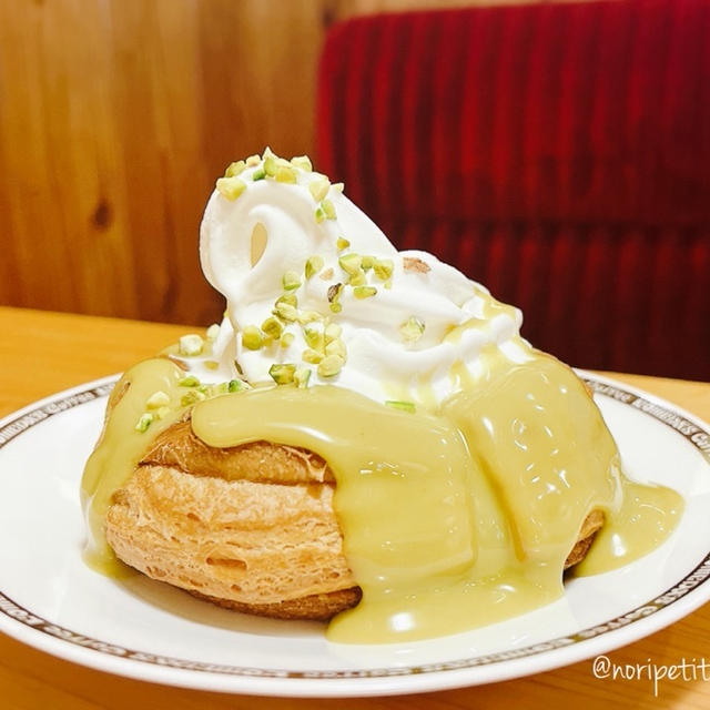【コメダ】期間限定！シロノワール 贅沢ピスタチオがウマい♡