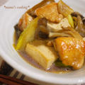 生姜でほっこり優しい味！鶏肉と豆腐のうま煮 by manaさん