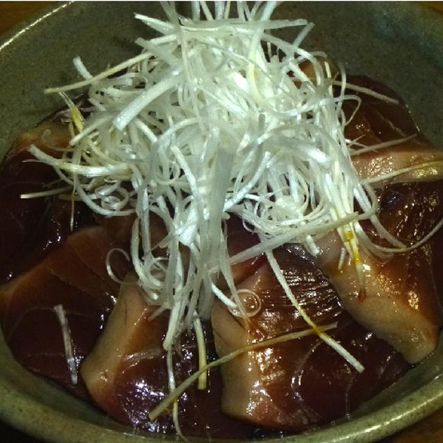 戻りカツオのづけ丼