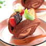 ショコラとベリーのロールケーキサンド