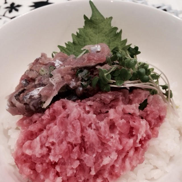 やる気のないごはん。。ねぎトロ丼