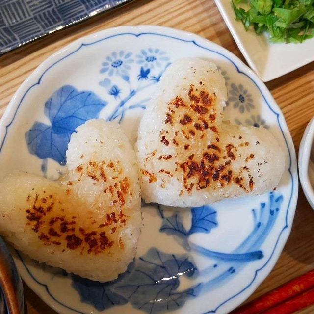 バレンタインのおにぎり茶漬け#本日のおうちごはん