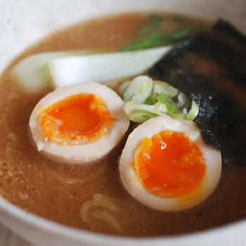 [Recipe] Ramen egg (Seasoned Soft Boiled Egg for Ramen )