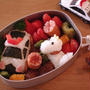 パトカーと白いワンワンのお弁当