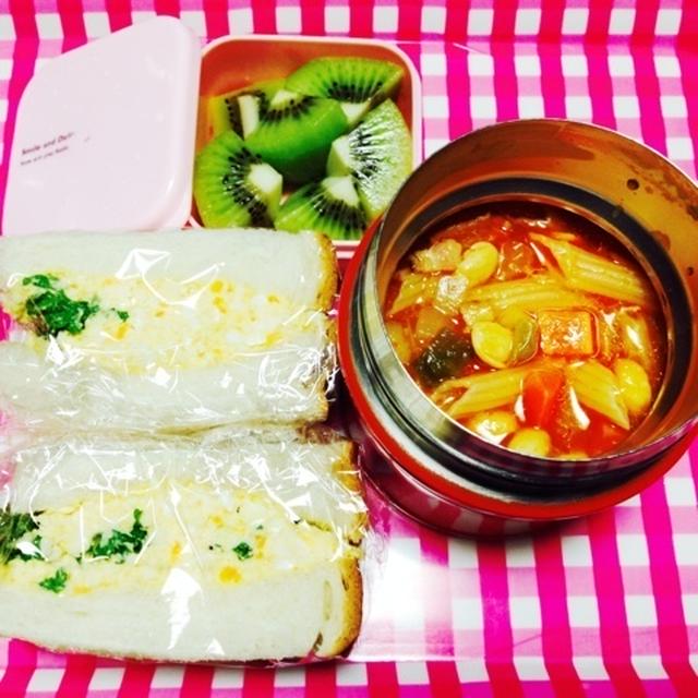 女子中学生のお弁当