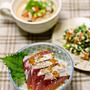 ハマチのにんにくごまダレ丼 / 献立noteで紹介していただきました