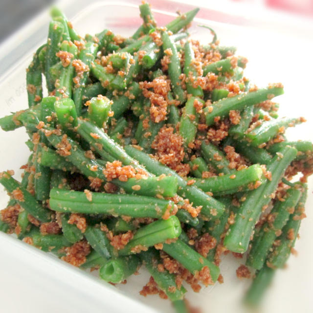 【レポ】出張個人レッスン／味付け黄金比！ いんげんの胡麻和え