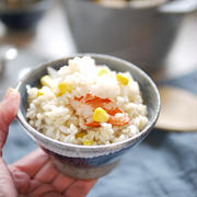 冗談まじりでやってみたらとても美味しかった！【かに釜飯なカニカマ飯】