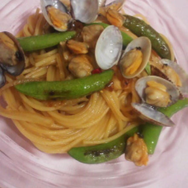 砂抜き成功★あさりパスタ