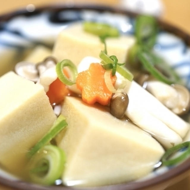 高野豆腐の煮物☆