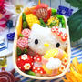 ビキニキティちゃんの夏弁♡キャラ弁／台風一過！大丈夫です♬