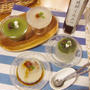 上新粉の梅餡＆抹茶餡の寒天ゼリー！？ おいしいよ♡
