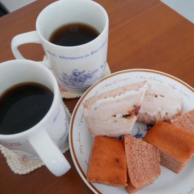 無印良品桜バウムと桜スコーン、いつかのおやつ#今日のおやつはこれ