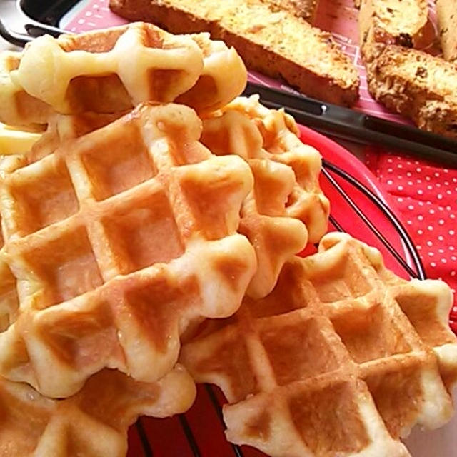 ワッフル * いつぞやの夕飯