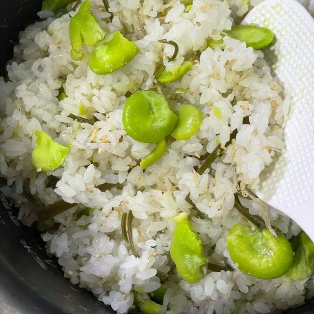 《GW10日目》旬をいただく♪そら豆ご飯☆ミリオンヒットを知らない我が子達☆