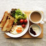 1月8日の朝ごはん。調理時間5分