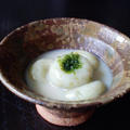 京都の白味噌仕立てのお味噌汁　昆布も丸ごと