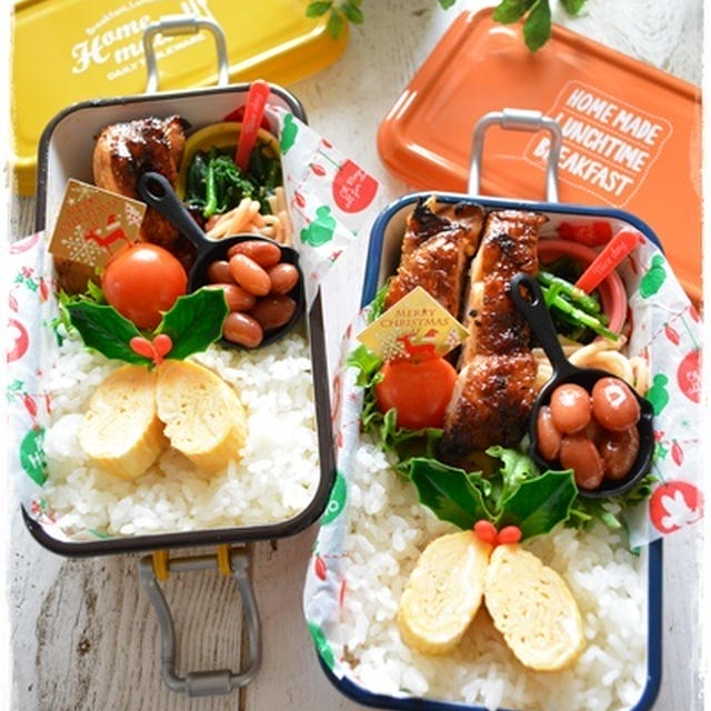 クリスマスベル弁当～JK＆JCのおべんとう♪