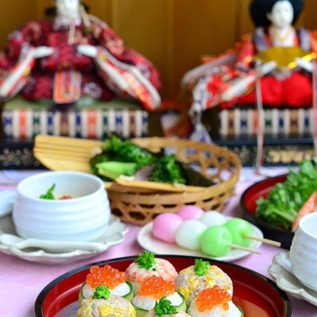 もうじきひな祭り♪気軽に作れるひな祭りレシピ