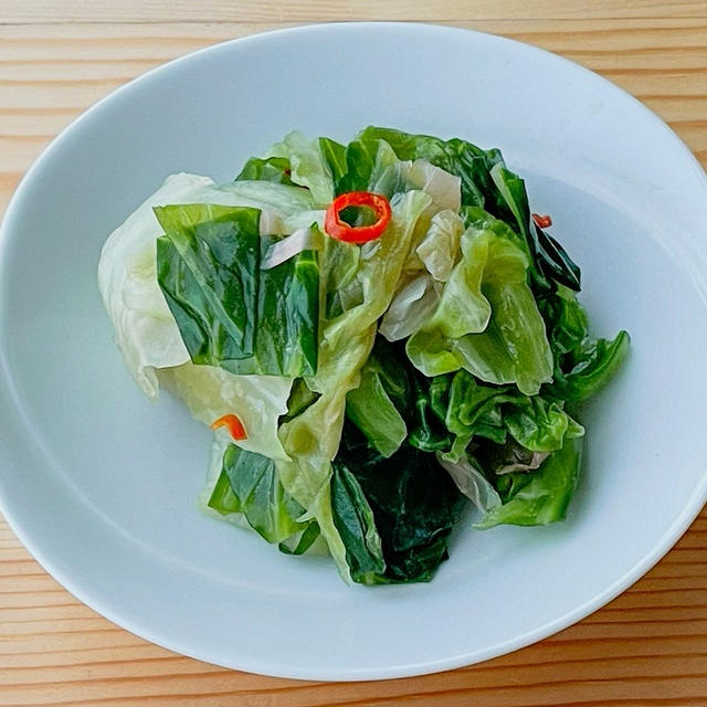 【野菜ひとつ】キャベツの冷凍漬け