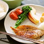 ミックスフルーツ&ヨーグルトクレープ / 朝定食！フグのみりん干し