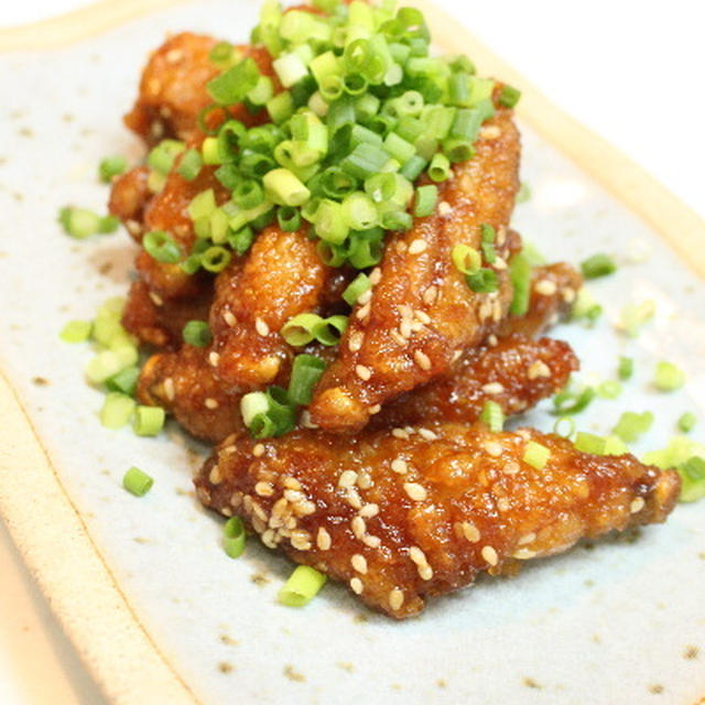 鶏手羽の旨味揚げ　レシピ