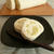 さつまいもクリームの白いロールケーキ。　と洗濯機