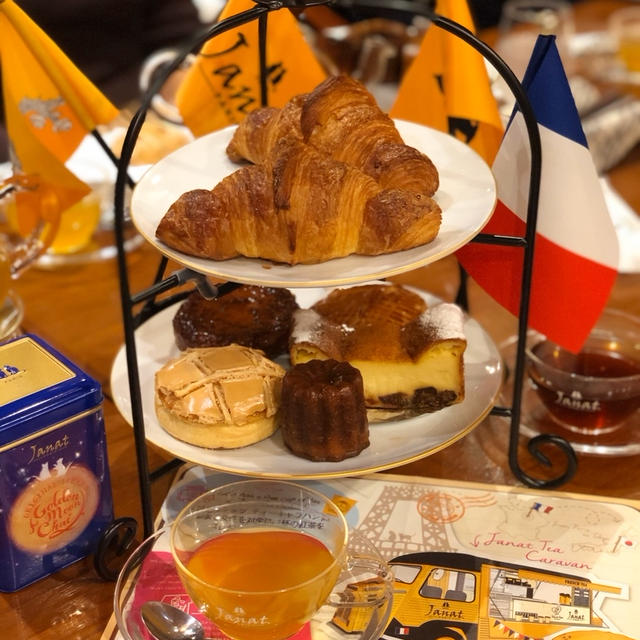 フランス紅茶「ジャンナッツ」10月のワークショップは、フランス伝統菓子とともに〜
