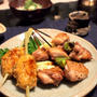 鶏つくねとネギマ＆里芋のスープ