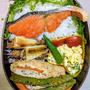 紅鮭お待たせだったね～夫のお弁当３７