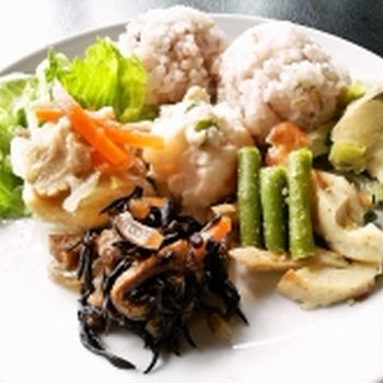 酢豚＆サバの野菜炒め★ワンプレートランチ（＾ｖ＾）