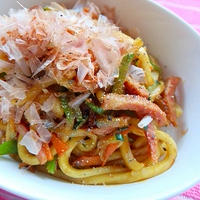 スパイシー焼きうどん♪