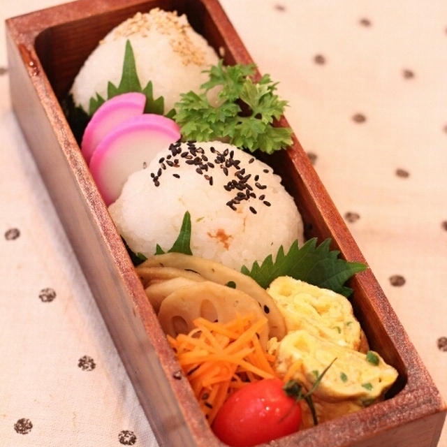 カフェ弁★おにぎり弁当（簡略レシピ）
