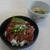 キハダ鮪の中華風漬け丼とフォーガー