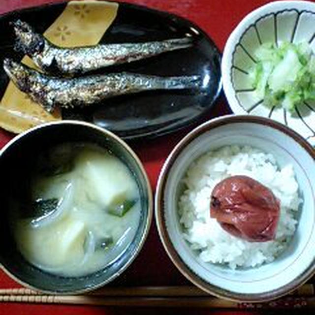 粗食の日の献立　夕ご飯