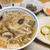 きのこ蕎麦とペコロスでチンたま