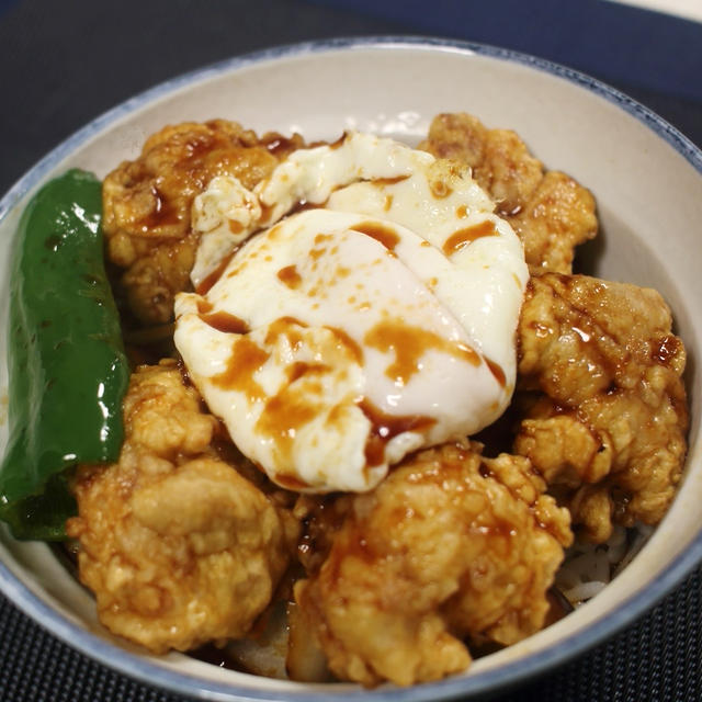 鳥親子天丼♪　～池袋・天山の人気メニュー～