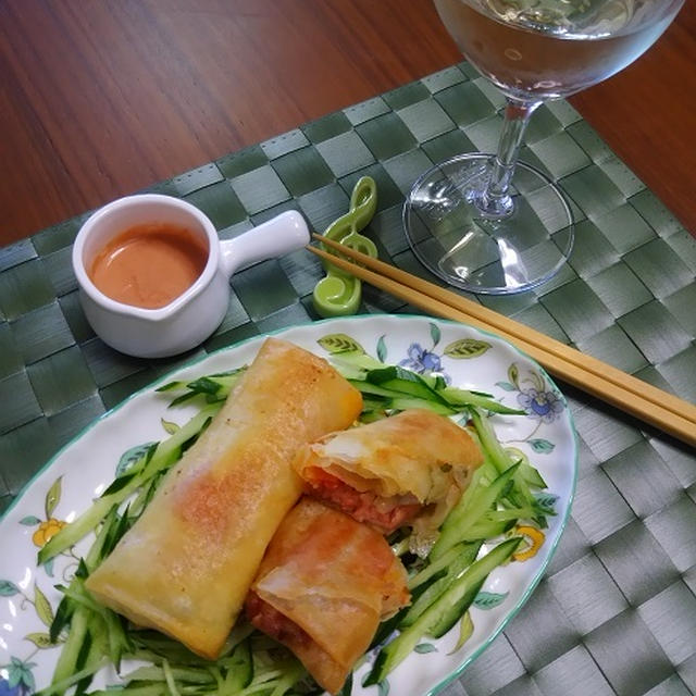 簡単美味しい スパム 野菜 チーズの春巻き By さちくっかりーさん レシピブログ 料理ブログのレシピ満載